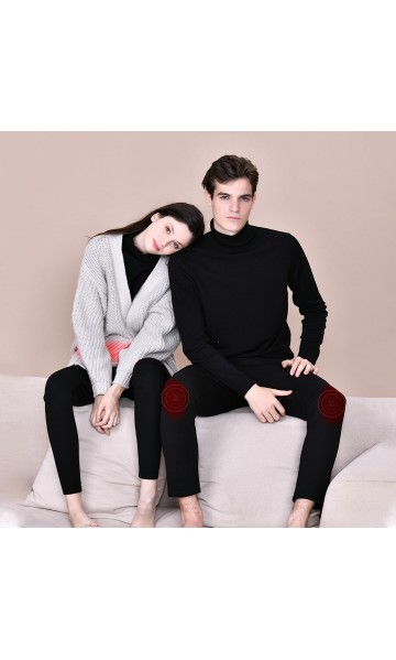 Cotton Smith Smart Heating Pants Far Infrared Heating 3  gears Temperature Control Pants Outdoor Sports Underwear